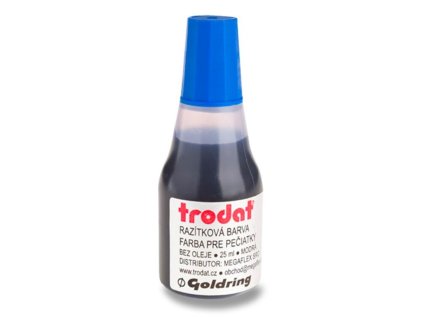 Pečiatková farba Trodat 7010 modrá, 25ml