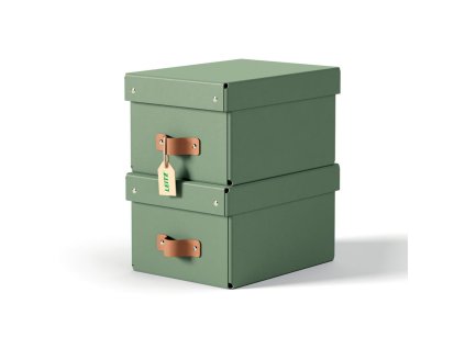 Úložný box Leitz Puro, kartón, veľkosť S, 2ks