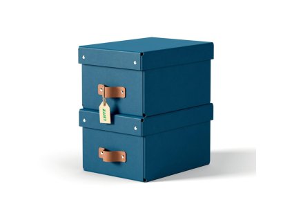Úložný box Leitz Puro, kartón, veľkosť S, 2ks