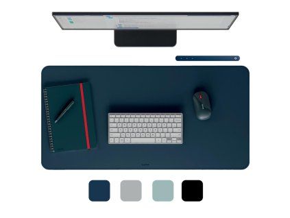 Podložka na stôl Leitz 40×80cm tmavo modrá