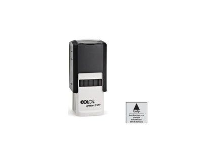 Pečiatka Colop Printer Q20 20x20mm - odtlačok modrý