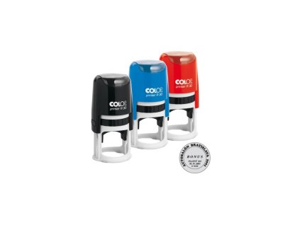 Pečiatka Colop Printer R30 Ø30mm - odtlačok zelený