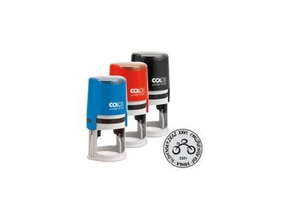 Pečiatka Colop Printer R45 Ø45mm - odtlačok zelený