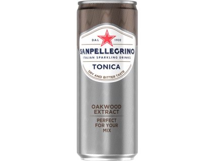 Minerálna voda SAN PELLEGRINO tonic, 24 x 330ml v plechovke