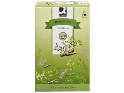 Čaj Q-CONNECT bylinný Herbal mix HB 20 x 1,25g