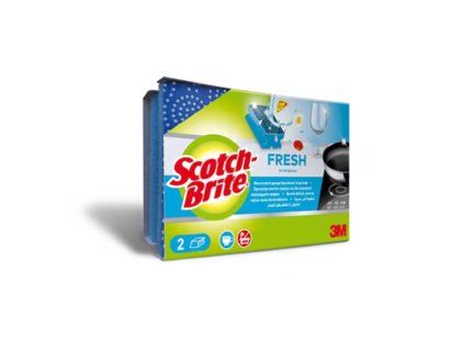 Hubka Scotch-Brite Fresh Nail Saver Scrub Dots na jemné povrchy 2 ks