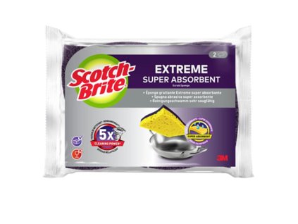 Hubka Scotch-Brite Extreme Cellulose, 2 ks