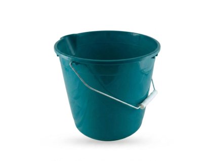 Vedro okrúhle s výlevkou objem 10 l zelené