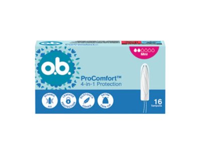 O.b. tampóny Pro Comfort Mini 16 ks