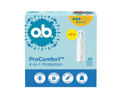 O.b. tampóny Pro Comfort Normal 64ks