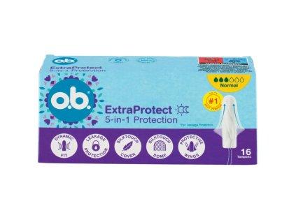 O.b. tampóny Extra Protect Normal 16 ks
