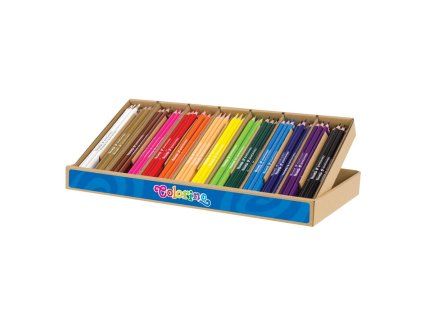 Farbičky trojhranné Colorino BIG BOX 14 farieb 168ks