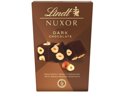 Lindt pralinky Nuxor horké s celými lieskovými orieškami 150g
