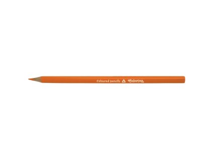 Farbičky trojhranné Colorino oranžové 12 ks