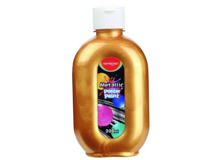 Temperová farba KEYROAD 300 ml zlatá
