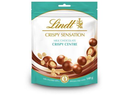 Lindt pralinky Sensation mliečne s chrumkavou náplňou 140g