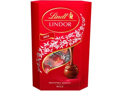 Lindt pralinky Lindor mliečna čokoláda 200g