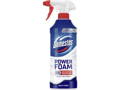 Domestos čistiaca pena na WC a kúpeľne Power Foam Arctic 435ml