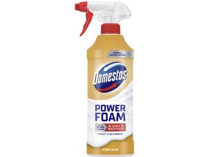 Domestos čistiaca pena na WC a kúpeľne Power Foam Citrus 435ml