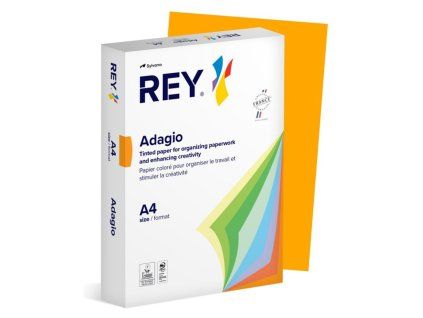 Farebný papier REY ADAGIO 70 intezívny oranžový 80g