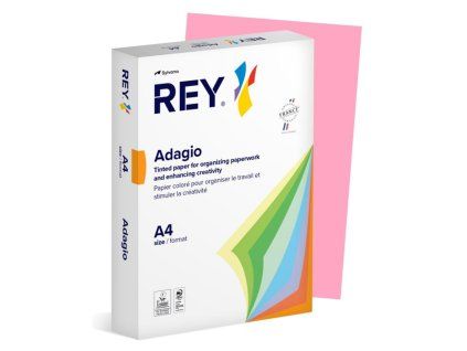 Farebný papier REY ADAGIO 05 ružový 80g