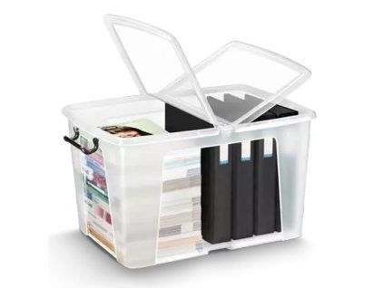Plastový box s vekom 65l