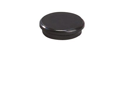 Magnet 24 mm čierny 10 ks