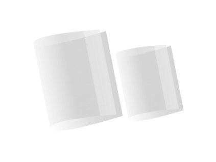 Obal na zošity GIMBOO A5, zrnitý, 90 mic.m, priesvitný, 10 ks