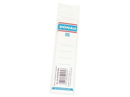 Štítok chrbtový samolepiaci pre zakladače 33x153mm biely
