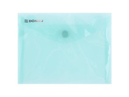 Plastový obal A6 s cvočkom DONAU zelený