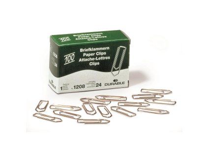 Spisové spony DURABLE 32mm medené 100ks