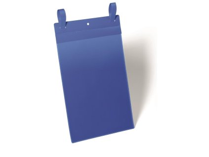 Vrecko na štítok s páskami 210 x 297 mm na výšku 50 ks modré