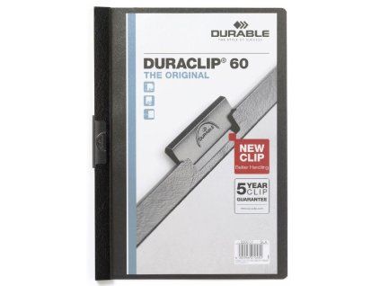 Obal s klipom DURACLIP Original 60 čierny