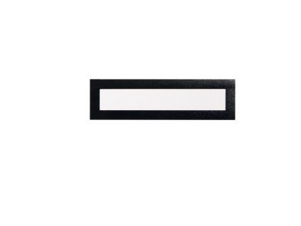 Magnetický DURAFRAME MAGNETIC Top pre A4, 210x40 mm, čierny