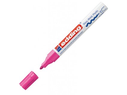 Lakový popisovač edding 750 ružový