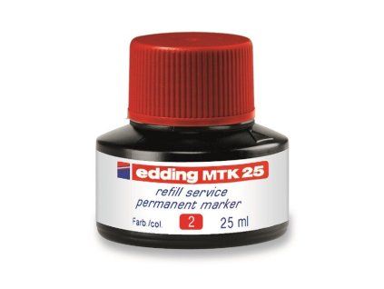 Atrament edding MTK 25 červený