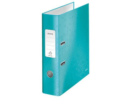 Zakladač pákový Leitz 180° WOW 8cm ľadovo modrý