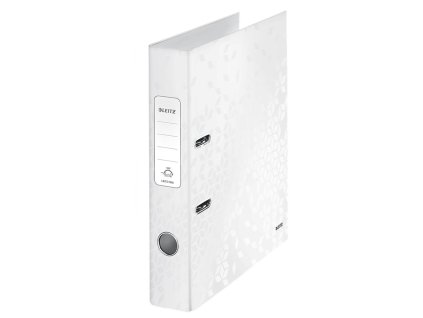 Zakladač pákový Leitz 180° WOW 5cm perleťovo biely