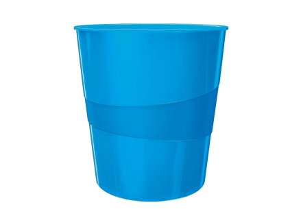 Kôš plastový Leitz WOW 15 ℓ modrý