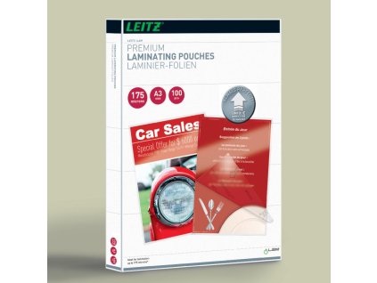 Laminovacie fólie Leitz iLAM UDT A3, 175 mic, 100 ks