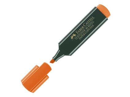 Zvýrazňovač FABER-CASTELL Textliner 1548 oranžový