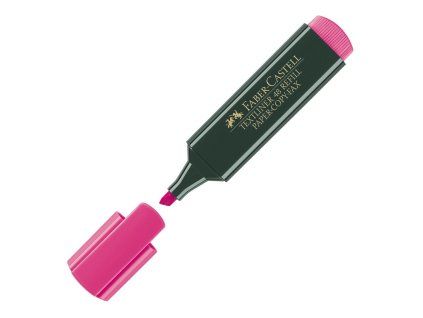 Zvýrazňovač FABER-CASTELL Textliner 1548 ružový