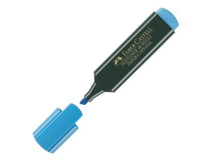 Zvýrazňovač FABER-CASTELL Textilner 1548 modrý