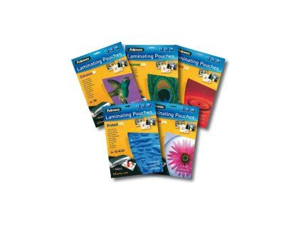 Laminovacie fólie Fellowes 54x86mm 125mic