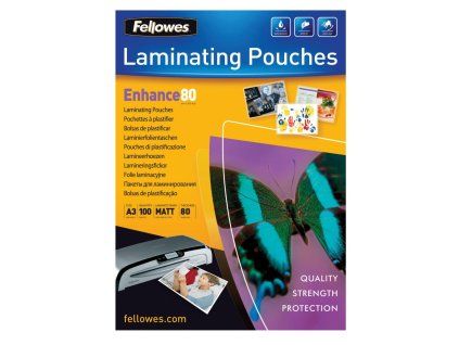 Laminovacie fólie Fellowes 303x426 A3 80mic matné