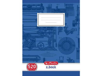 Zošit Herlitz 520, A5, čistý, 70g/m2