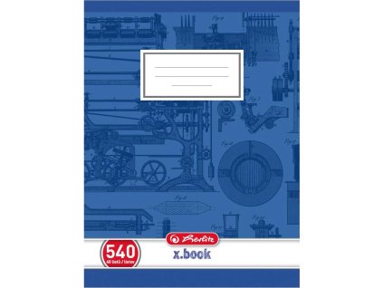 Zošit Herlitz 540, A5, čistý, 70g/m2