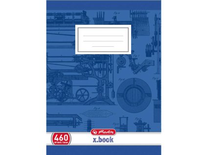 Zošit Herlitz 460, A4, čistý, 70g/m2
