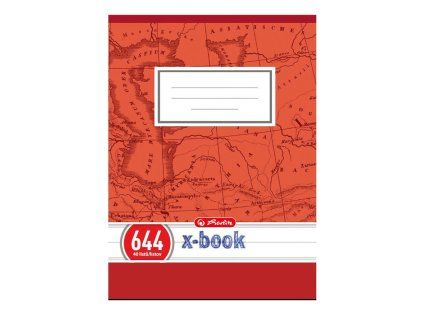 Zošit Herlitz 644, A6, linajkový, 70g/m2