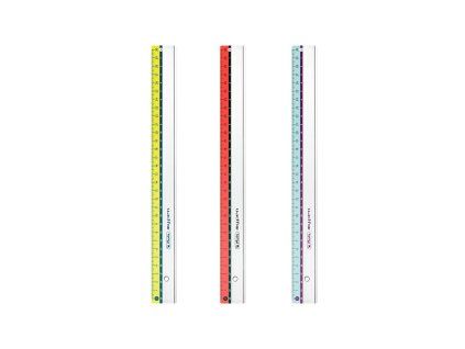 Pravítko Herlitz my.pen 30 cm plastové mix farieb